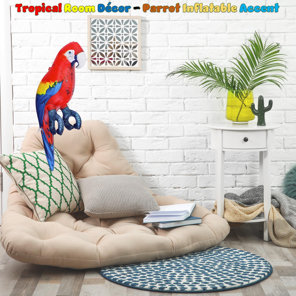 Jet Creations Parrot indoor-outdoor design supports versatile display spots
