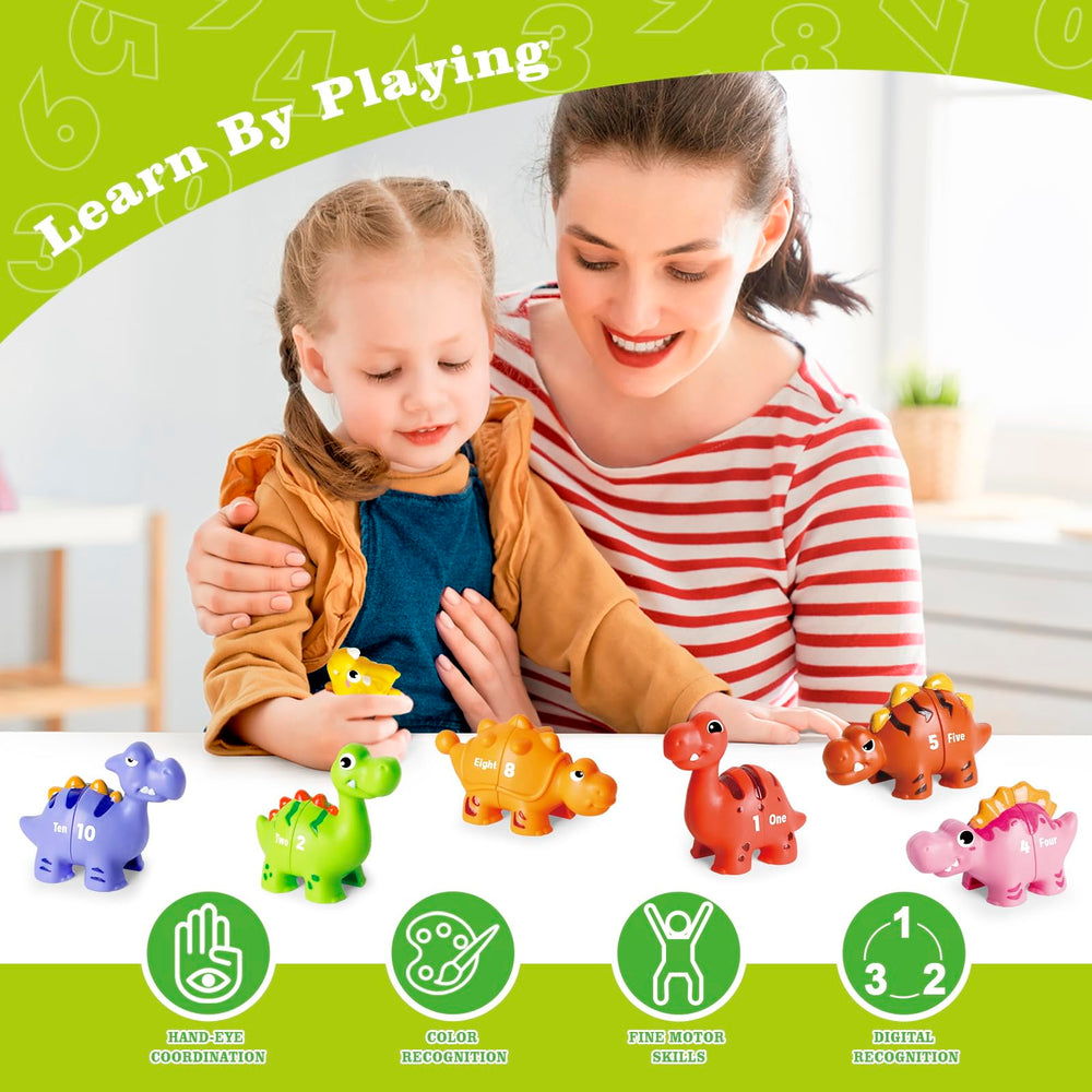 Jetbotell dino drawstring bag keeps pieces organized after play.