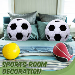 Jetec soccer pillow gift-ready presentation for soccer fans.