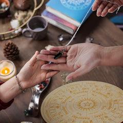 Jetec Star Pendulum Board ideal for beginner witchcraft practice and altar decor