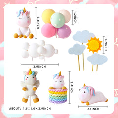 JeVenis big cloud cake topper creates soft sky accents for baby showers and birthdays