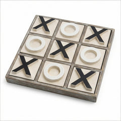 JEVERGN washed brown finish complements rustic decor while inviting play.