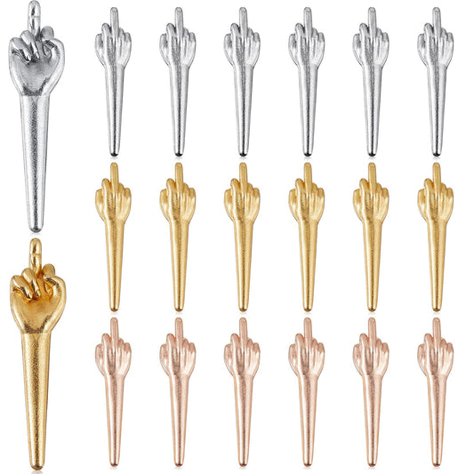 Jexine middle finger peg in copper for precise scoring and display.