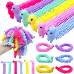 Jgalnim Alpaca stretchy fidget toy pack in bright colors for sensory play and focus