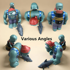 JHESAO PVZ interactive movable pirate zombie invites poseable play