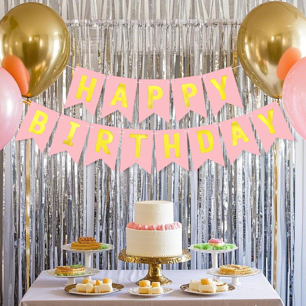 JHZMCRX DIY assembly banner enables flexible, personalized birthday displays.