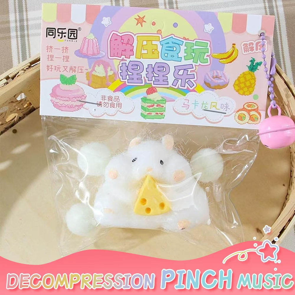 JIACAI hamster squeeze toy with soft texture for focused breaks