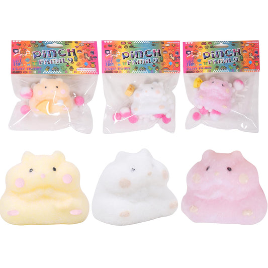 JIACAI squishy hamster toy with soft texture for calming squeezes.