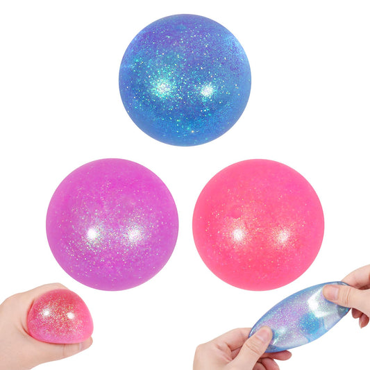 JIACAI glitter sugar ball pink helps calm nerves and improve focus.