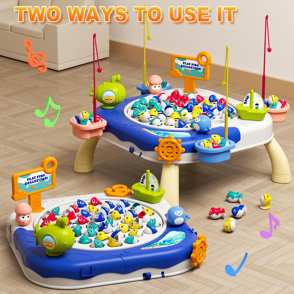 Jiakora board shows 42 fish holes for extended play sessions