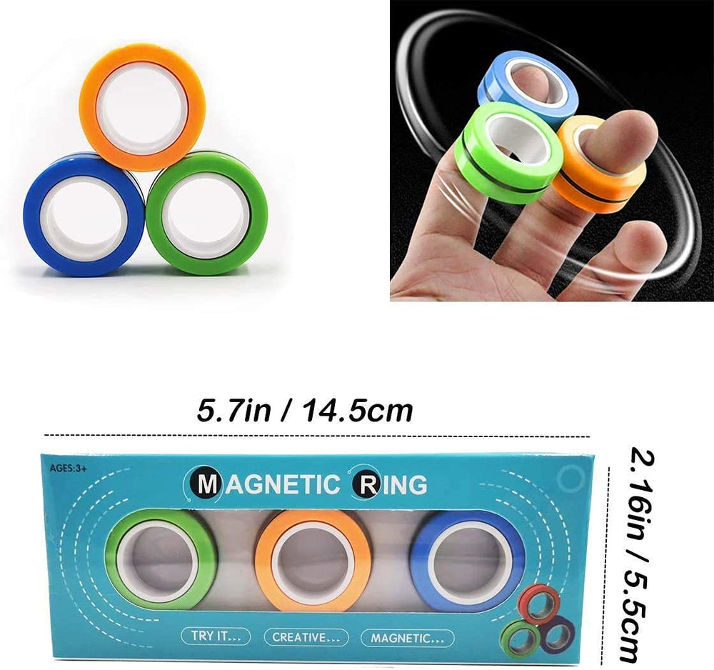 JIANGRUI Magnetic rings offer quiet rotation for desk calm.