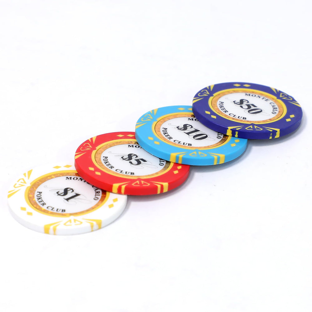 JIESITE gift-ready poker chip set, perfect for poker lovers and game nights.