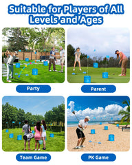 JIIFO backyard golf game brings family and friends together for laughs and skill-building.
