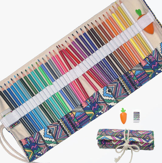 Jilide erasable pencils 36-color set for detailed sketches on paper