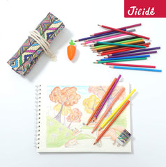 Jilide erasable pencils erasing action for clean corrections