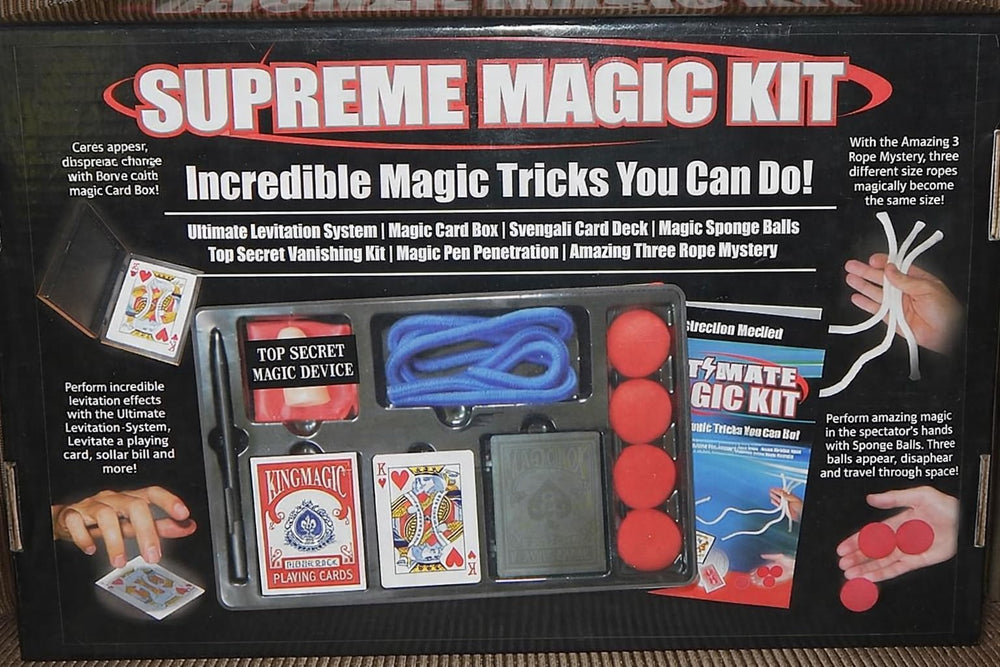 Jim Stott Magic Supreme Kit travel kit for on-the-go tricks