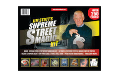 Jim Stott Supreme Street Magic Kit card tricks for real-world performances