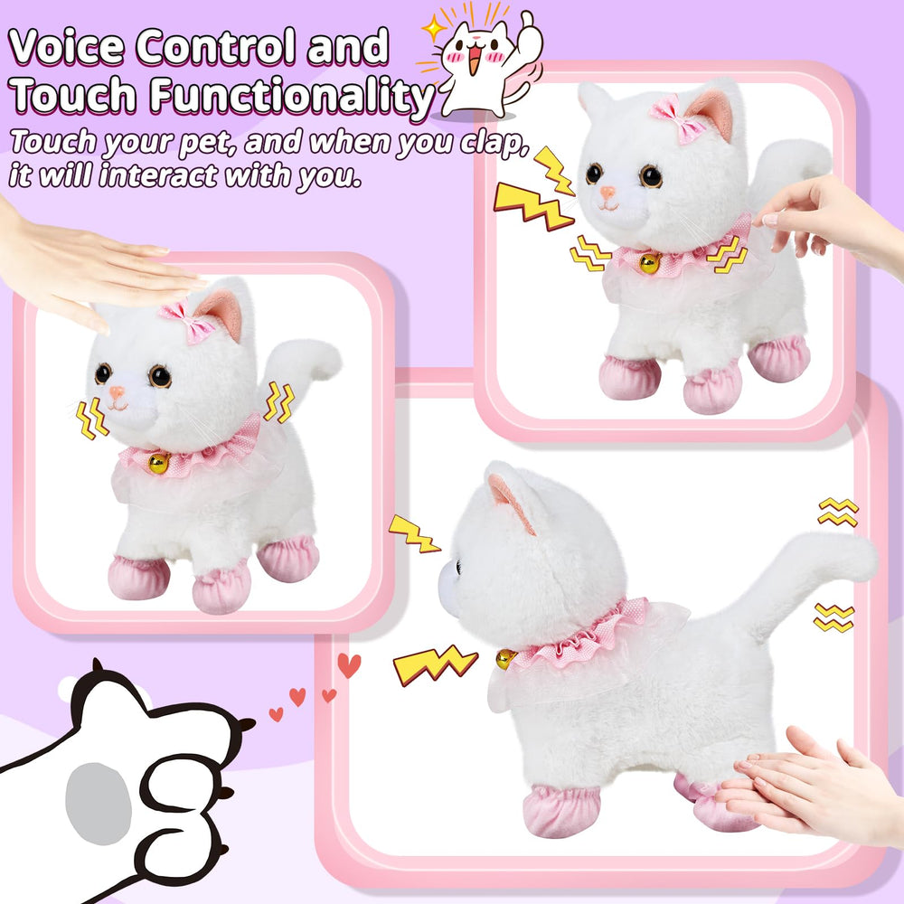 Jimate cat remote control hand image shows easy operation for kids