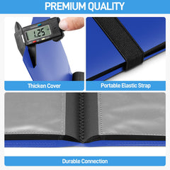 JIQEZNL 160 pockets capacity emphasizes ample space for card collections.