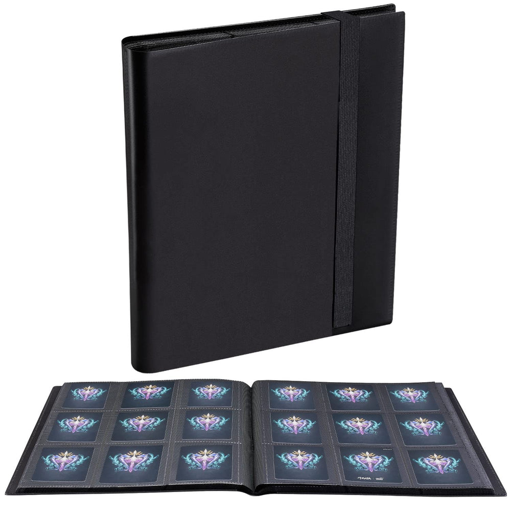JIQEZNL card binder front cover shows durable protection for your collection