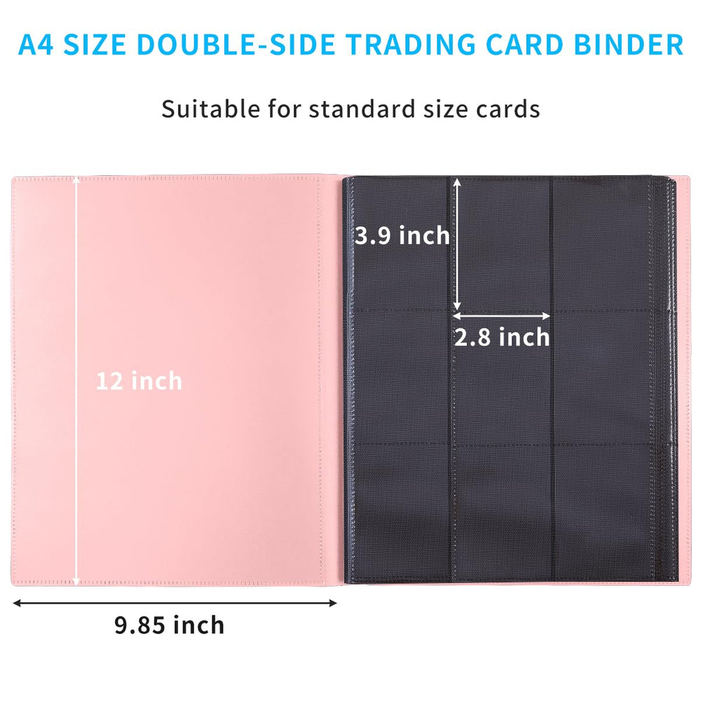 JIQEZNL Card Binder is lightweight for easy transport to events.
