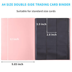 JIQEZNL Card Binder is lightweight for easy transport to events.