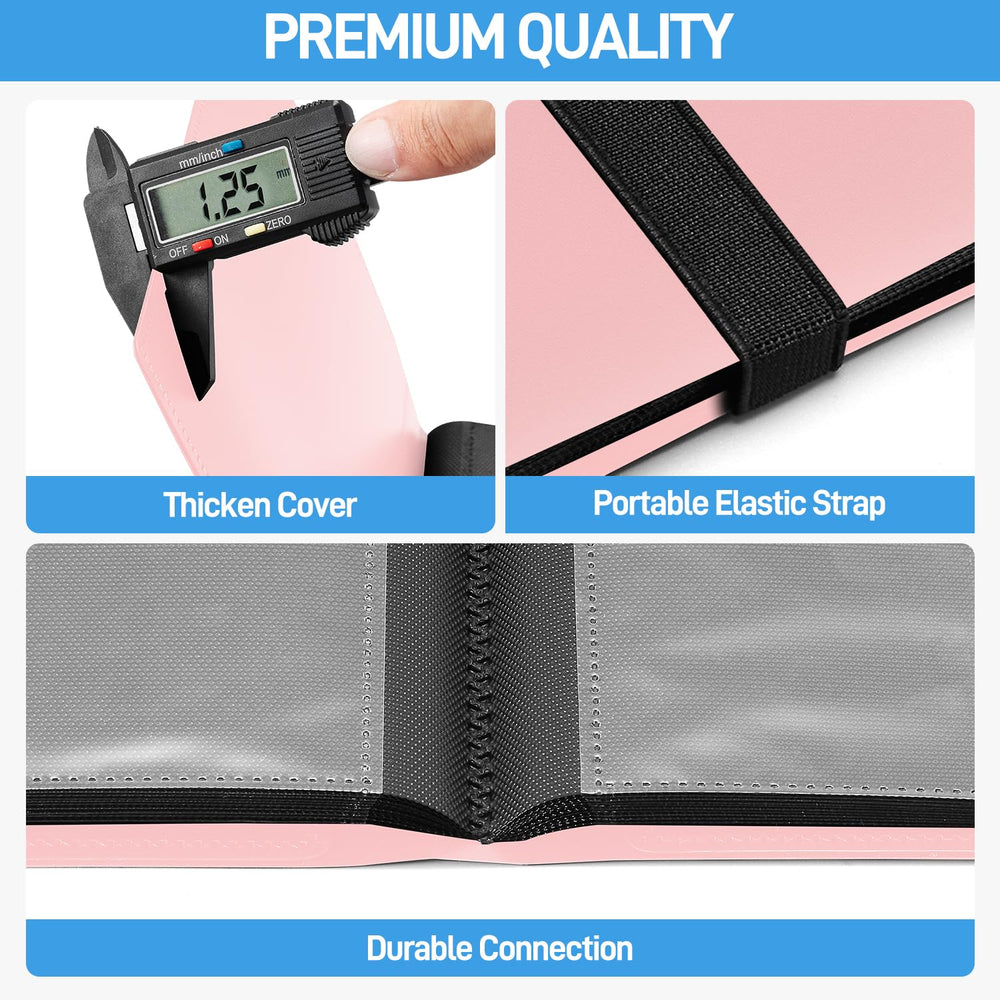 JIQEZNL premium material pages are acid-free and PVC-free for safe storage