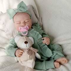 Jirachi lifelike reborn baby doll 18 inch ready for imaginative play and companionship.