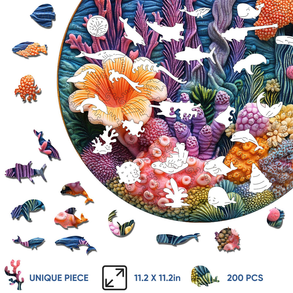 Jiroinlly seaweed design pieces are smooth to handle and durable
