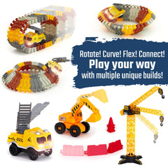JITTERYGIT flexi tracks allow creative track layouts