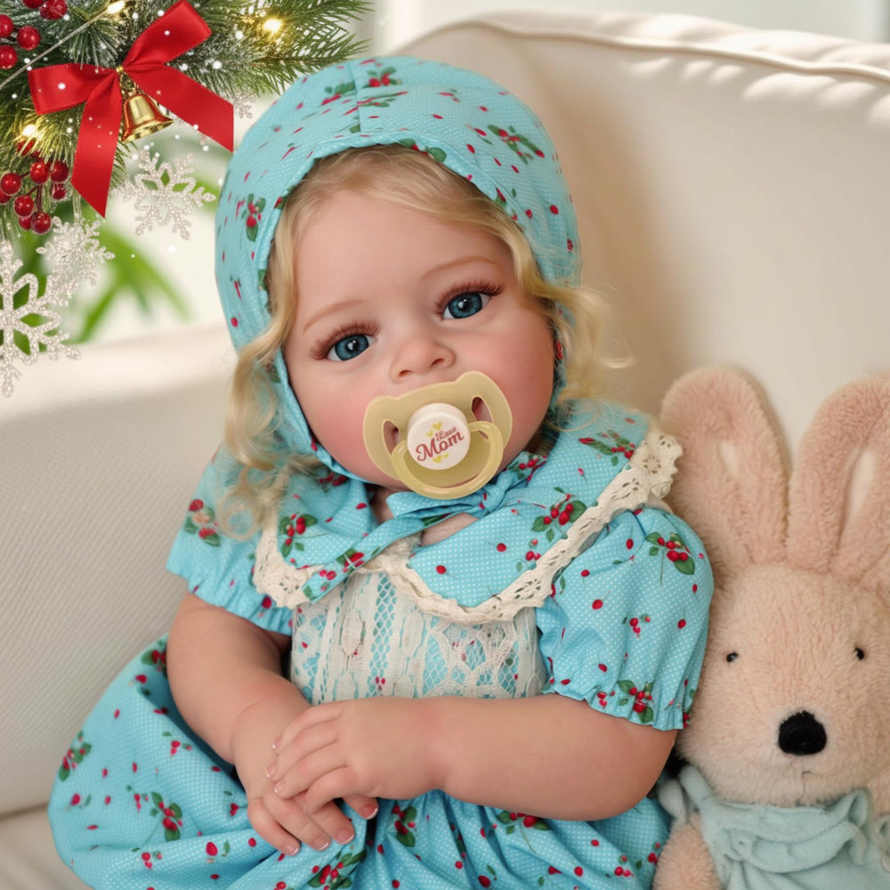 JIZHI lifelike newborn doll to promote imaginative nurturing play.