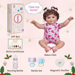 JIZHI lifelike doll with cloth body enables natural movement and posing.