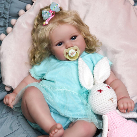 JIZHI lifelike reborn doll with skin detail for realistic pretend play.
