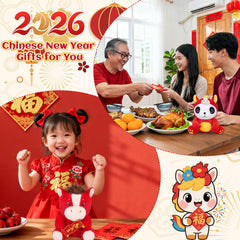 JIZWPOOM Gift-Ready Festive Plush, perfect for celebrations and gifting.