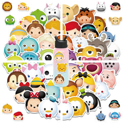 jjlin mixed cartoon stickers on a laptop to personalize your device with color and fun