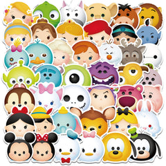 jjlin mixed cartoon stickers on luggage make bags easy to spot and express personality
