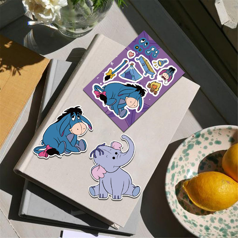 jjlin Winnie the Pooh stickers teen-friendly art project inspiration.