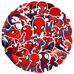 JJLIN Spiderman stickers on a laptop for vibrant daily customization