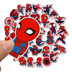 JJLIN Spiderman stickers for luggage easy to reposition
