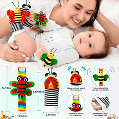 JKHEPL adjustable Velcro band ensures secure, easy wearing for babies.