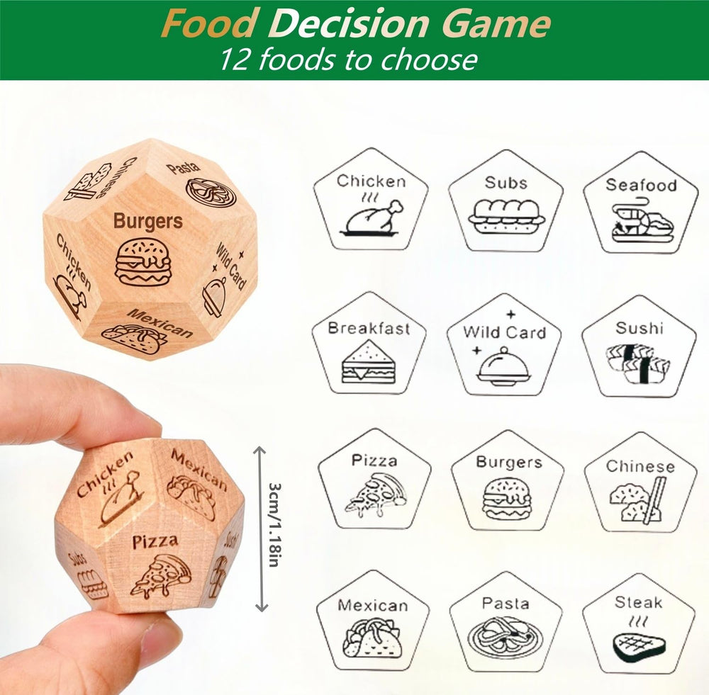 JLBLNHW dice highlighting pasta option for easy meal planning