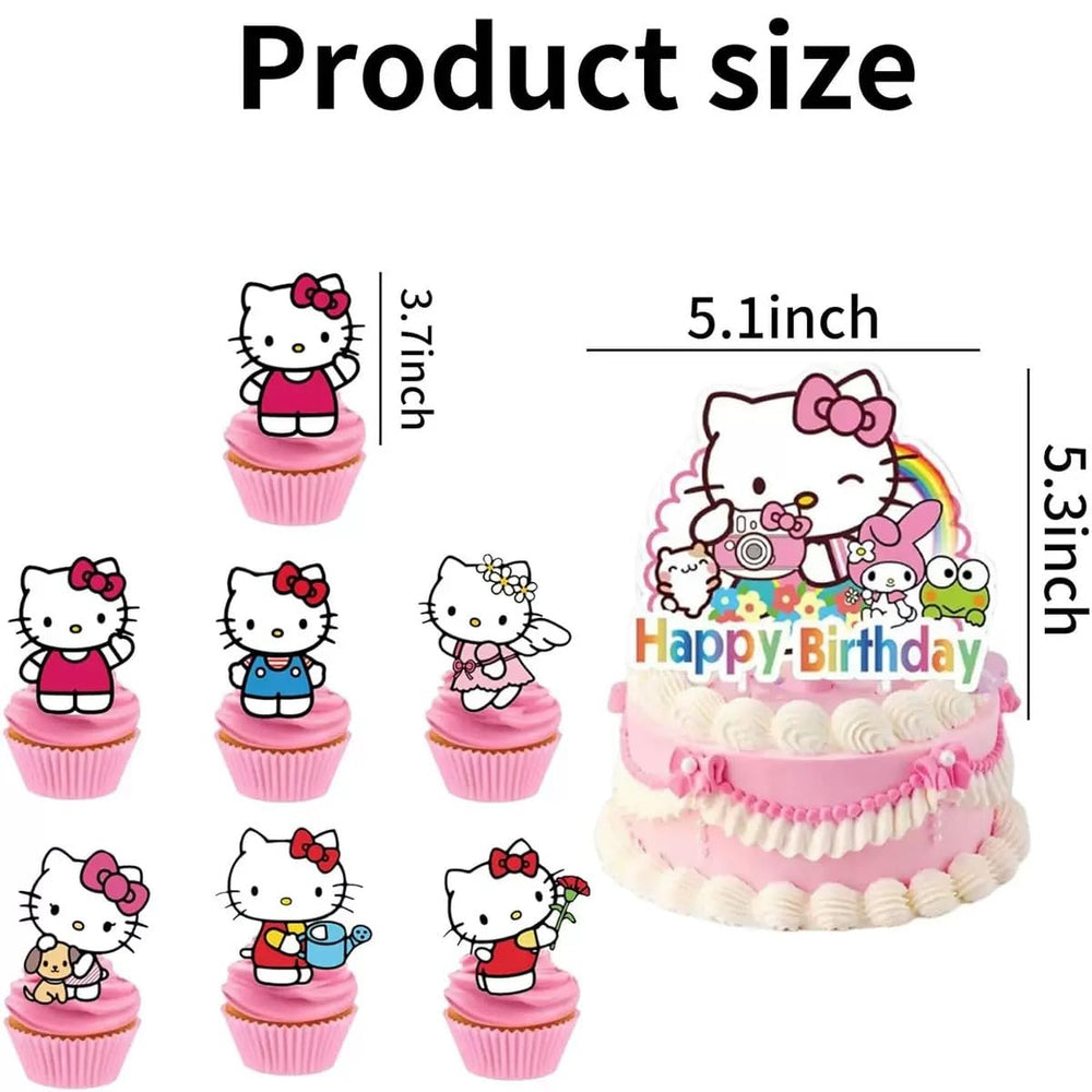 Jlemon kawaii cat toppers small toppers 02 brighten dessert displays.