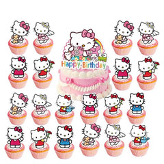 Jlemon kawaii cat toppers small toppers 07 brighten dessert boards.