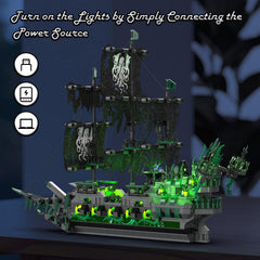 JMBricklayer glow stickers provide glow-in-the-dark accents for dramatic display