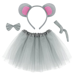 Jmkcoz mouse ears headband close-up showing comfortable fit for kids during dress-up
