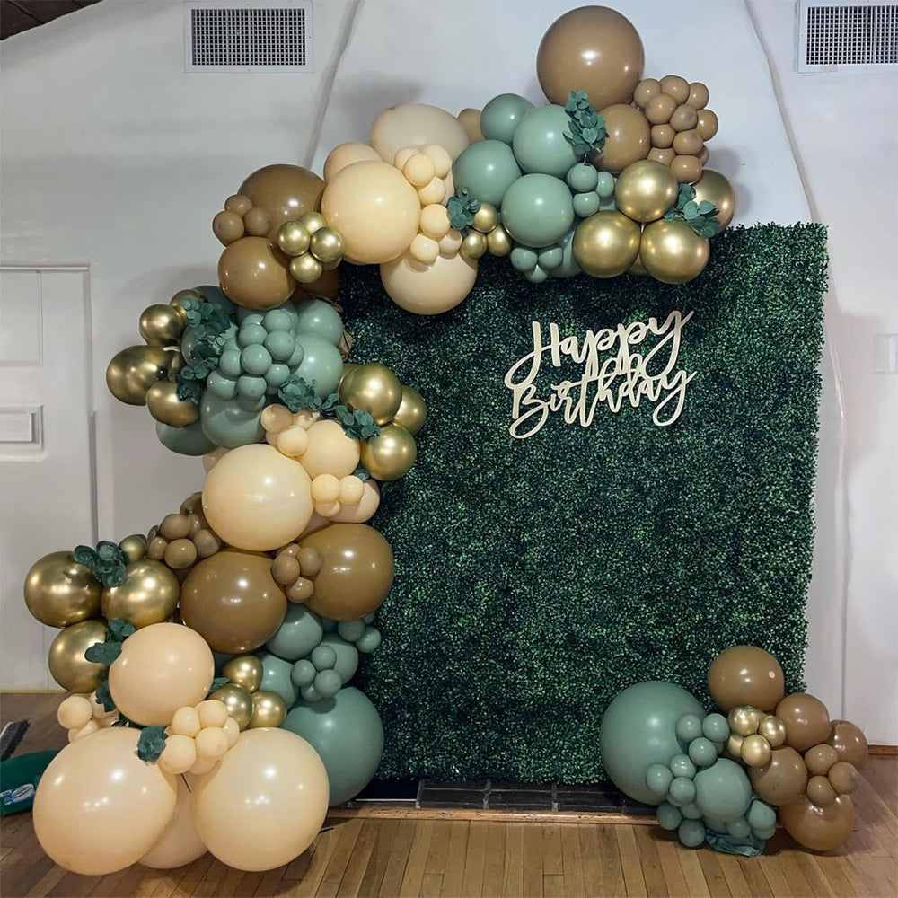 Jobkoo 12-inch nude balloons create neutral bases for versatile party garlands.