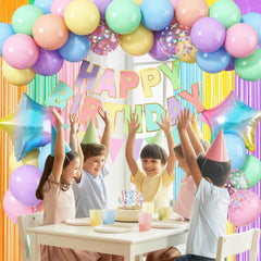 Jobkoo Happy Birthday banner for a festive reusable sign.