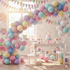 Jobkoo pastel bow balloons light lavender 12in soft romantic ambiance