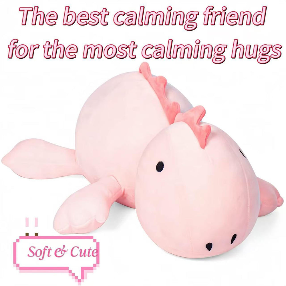 JOD weighted belly and four limbs provide a calming, comforting pressure.
