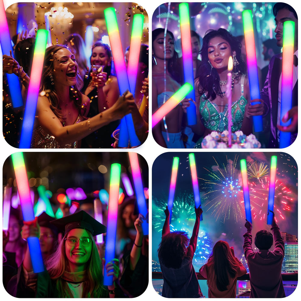 JODOUEEIR neon glow sticks for events create vibrant moments